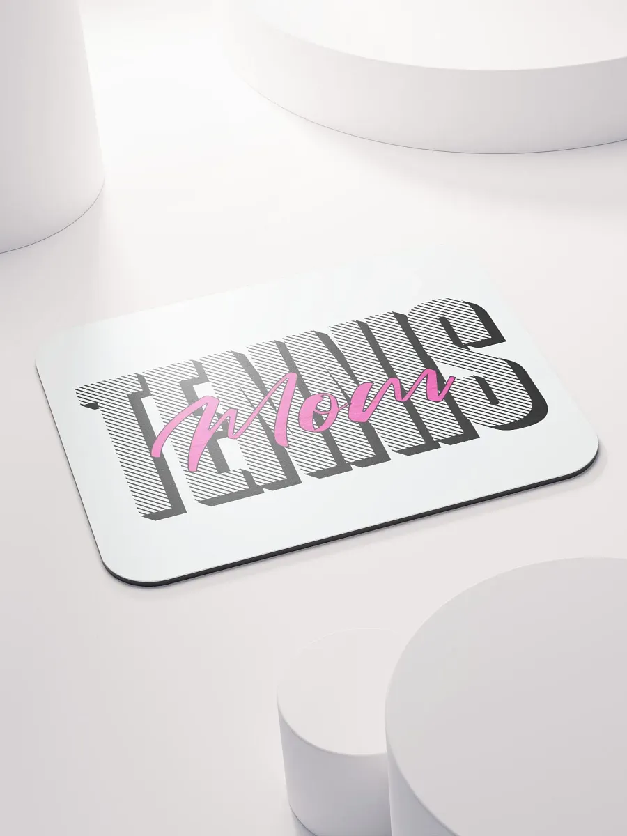 Tennis Mom Trendy Mouse Pad product image (4)