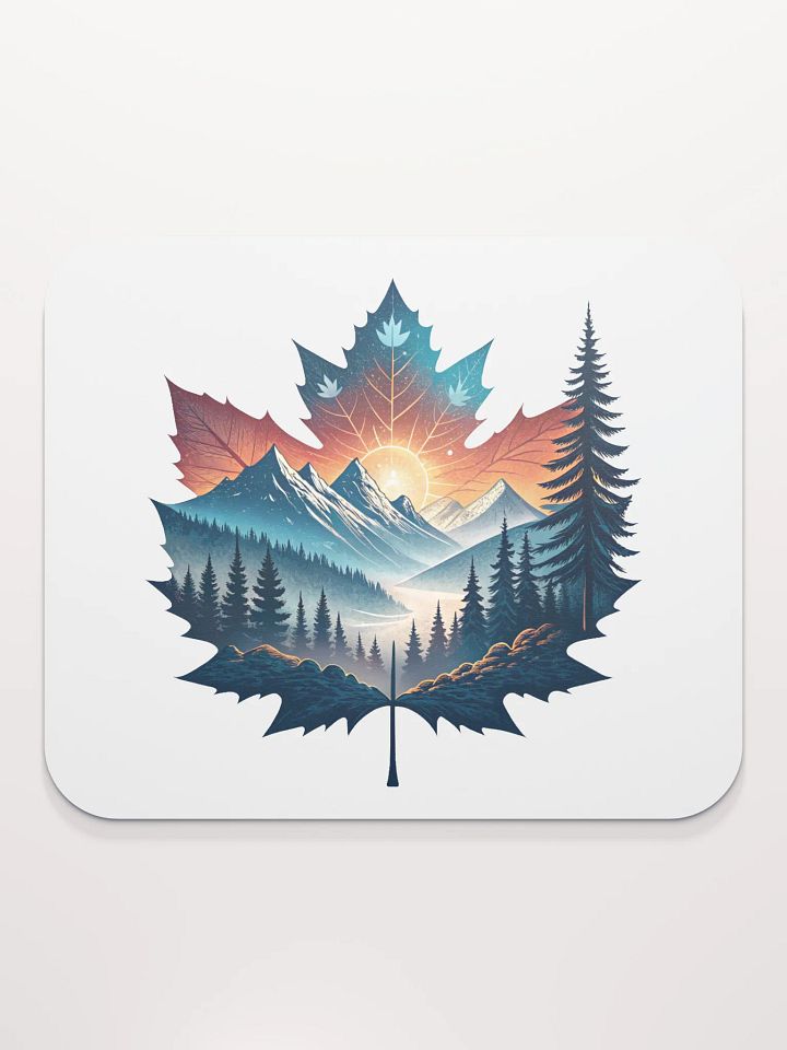 Maple Leaf Natures Window Mouse Pad product image (1)