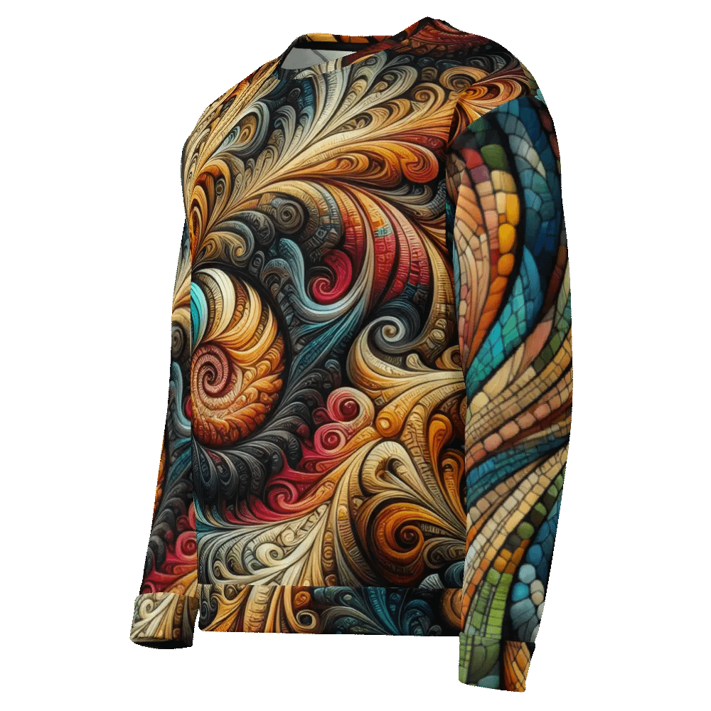 Colorful Patterns - All-Over Unisex Sweatshirt #11 product image (7)