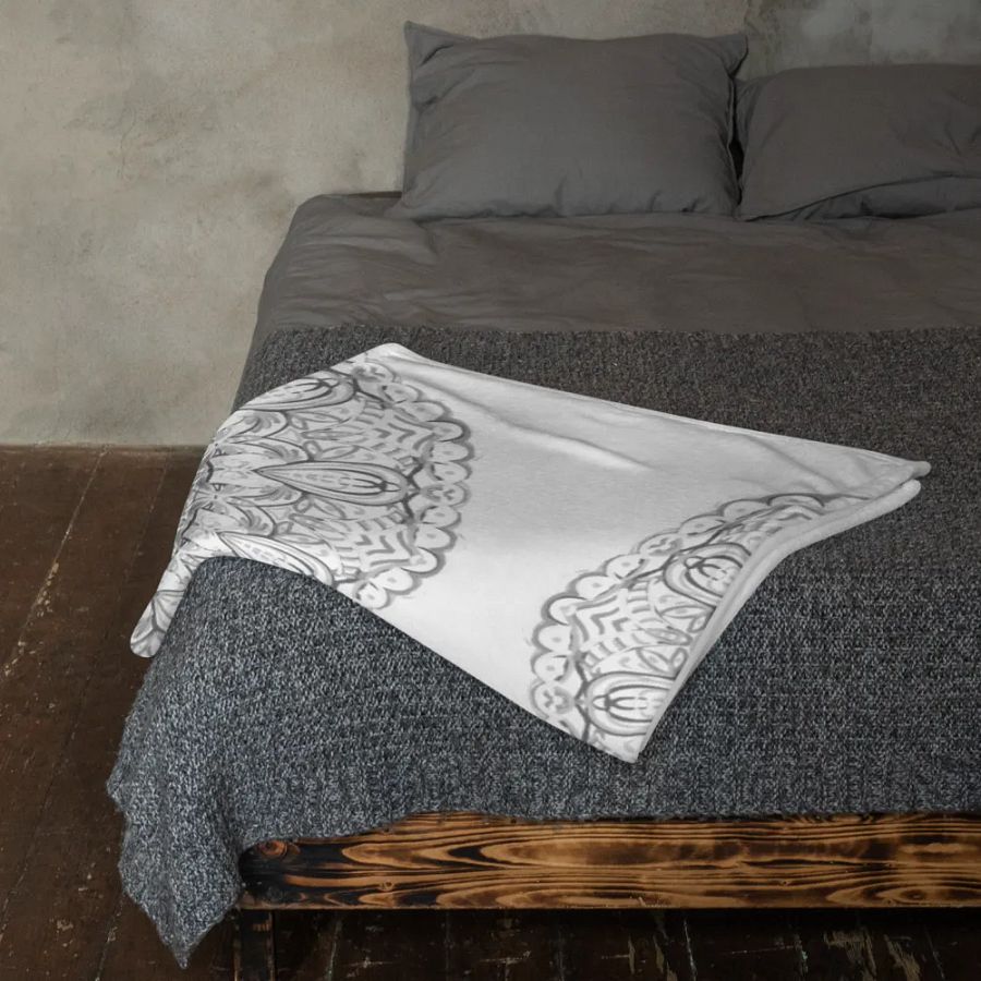 Mandala Harmony Throw Blanket product image (11)