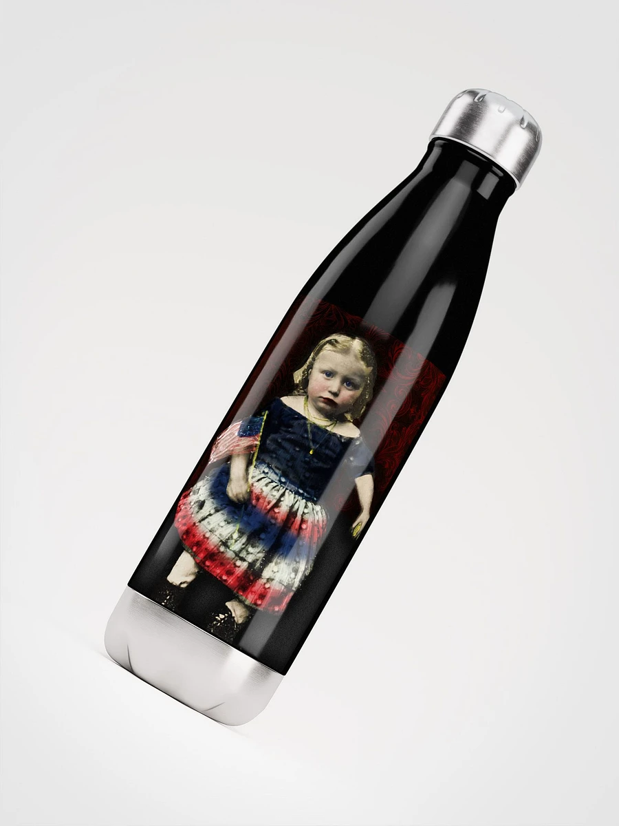 Civil War Girl With Flag Stainless Steel Waterbottle product image (4)
