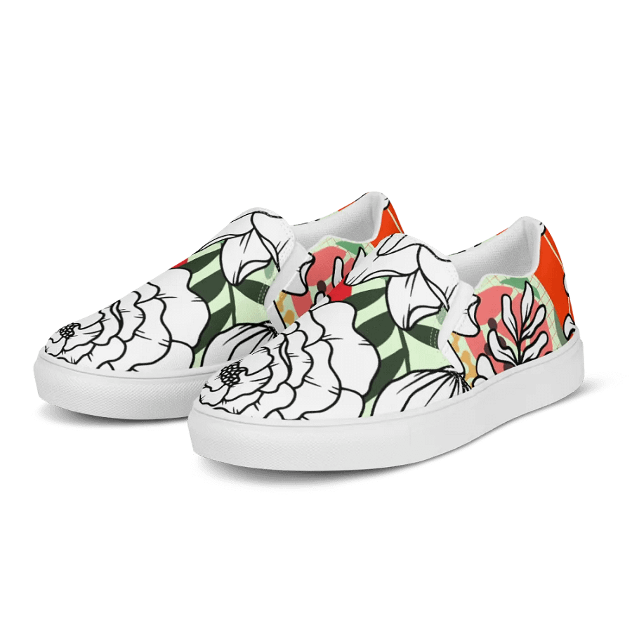 ''Tropical Bliss' Women's Slip-On Canvas Shoes product image (12)