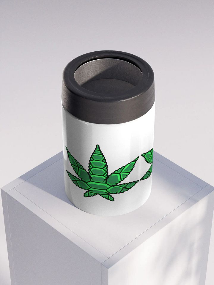 Leaf Stainless Steel Koozie product image (2)