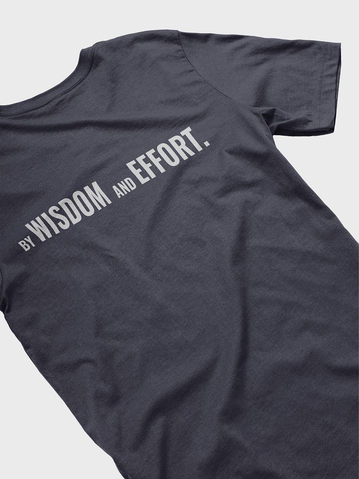 By Wisdom and Effort T-Shirt product image (1)