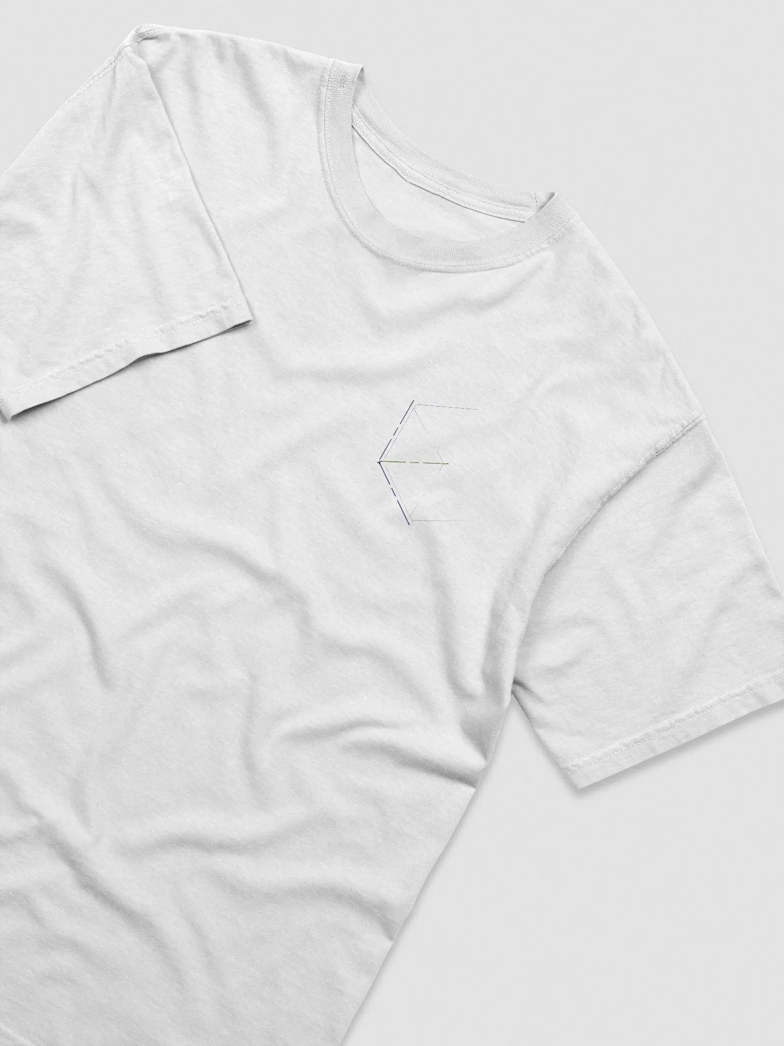 The Origin of 3D Design - Heavyweight Embroidered T-Shirt product image (29)