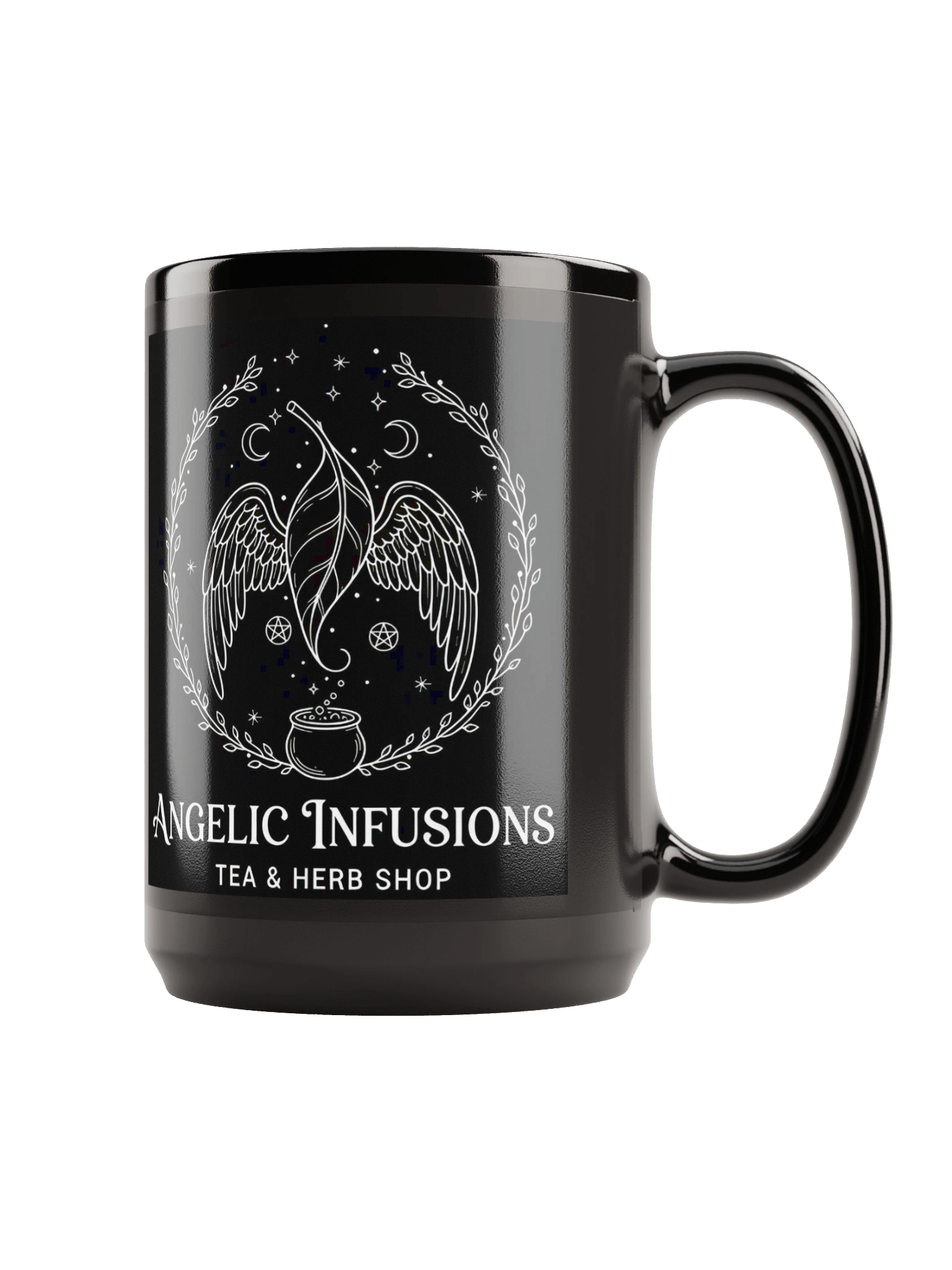 Black Angelic Infusions Cafe Mug product image (1)