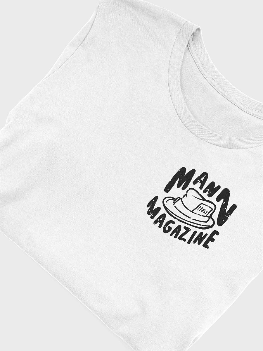 MANN Magazine Press Hat White T-Shirt product image (5)