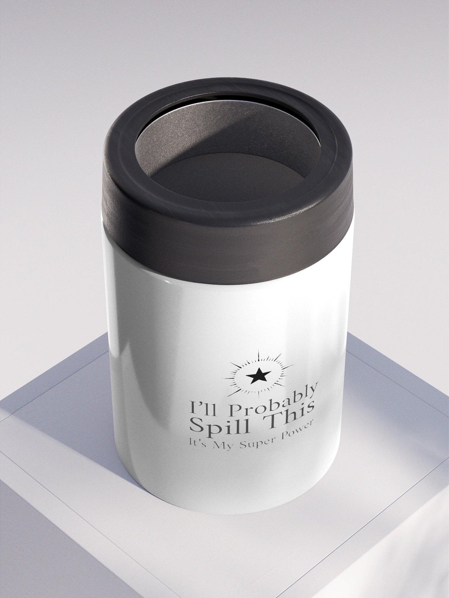 Stainless Steel Koozie - I'll Probably Spill This product image (2)