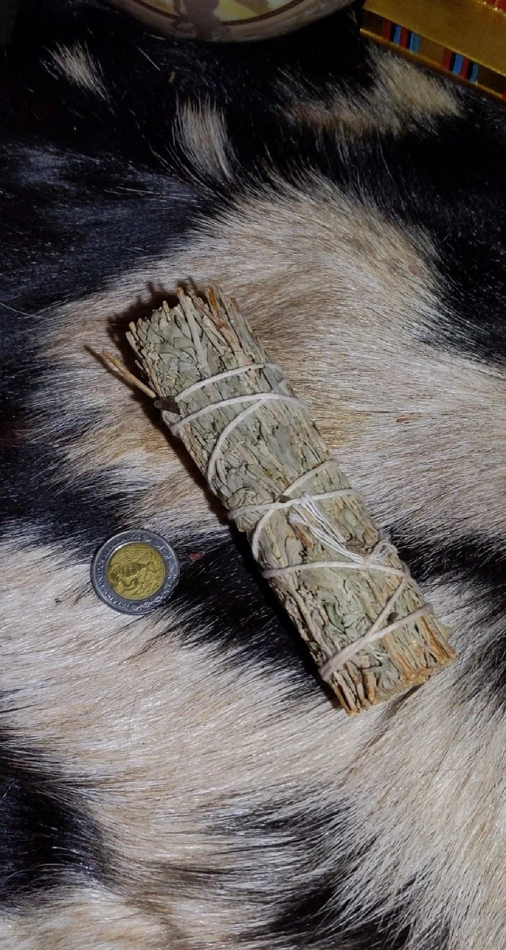 4 Inch Large Blue Sage Smudge Stick product image (2)