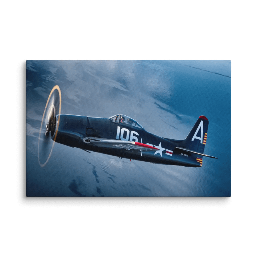Grumman F8F-2 Bearcat Over Possession Sound product image (1)