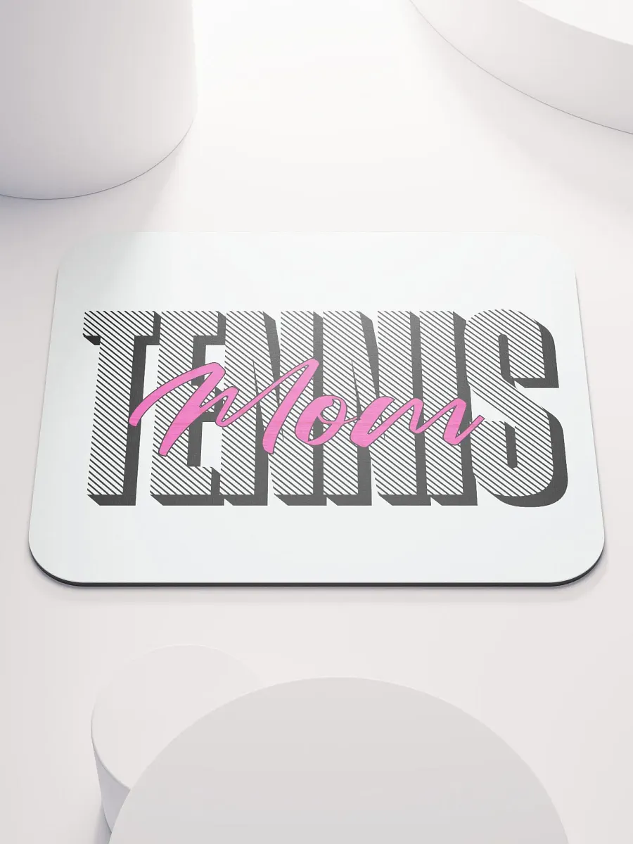 Tennis Mom Trendy Mouse Pad product image (1)