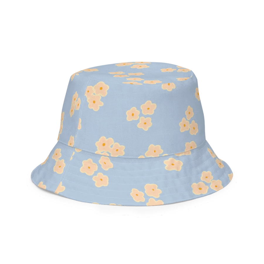 HAPPY DAISY REVERSIBLE BUCKET HAT - Wendehut mit Blümchen und Regenbogen in allen Grössen product image (5)