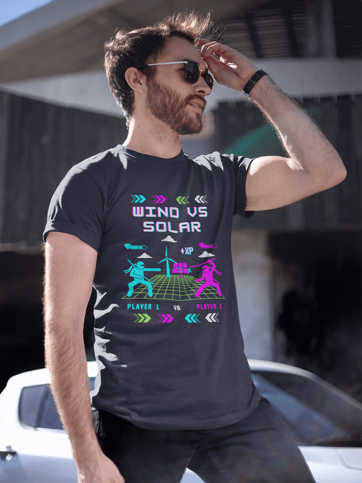 Wind vs Solar Tee product image (2)