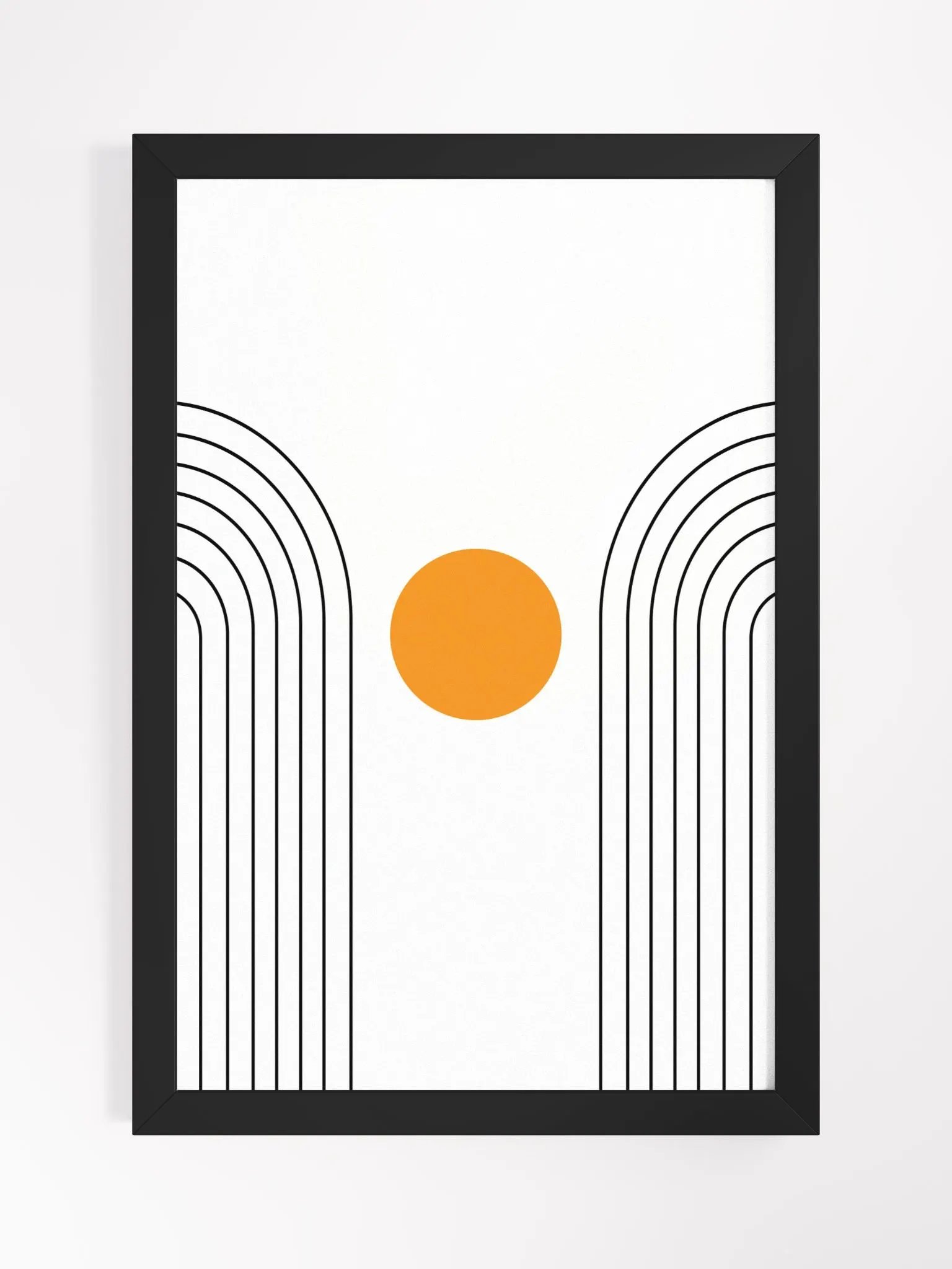 Symmetry in Orange Poster product image (5)