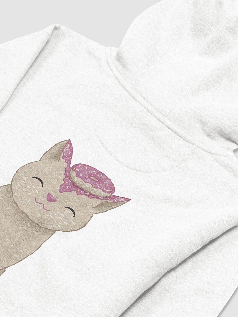 Lottie's Doughnut Cat Unisex Hoodie (Light colours) product image (4)