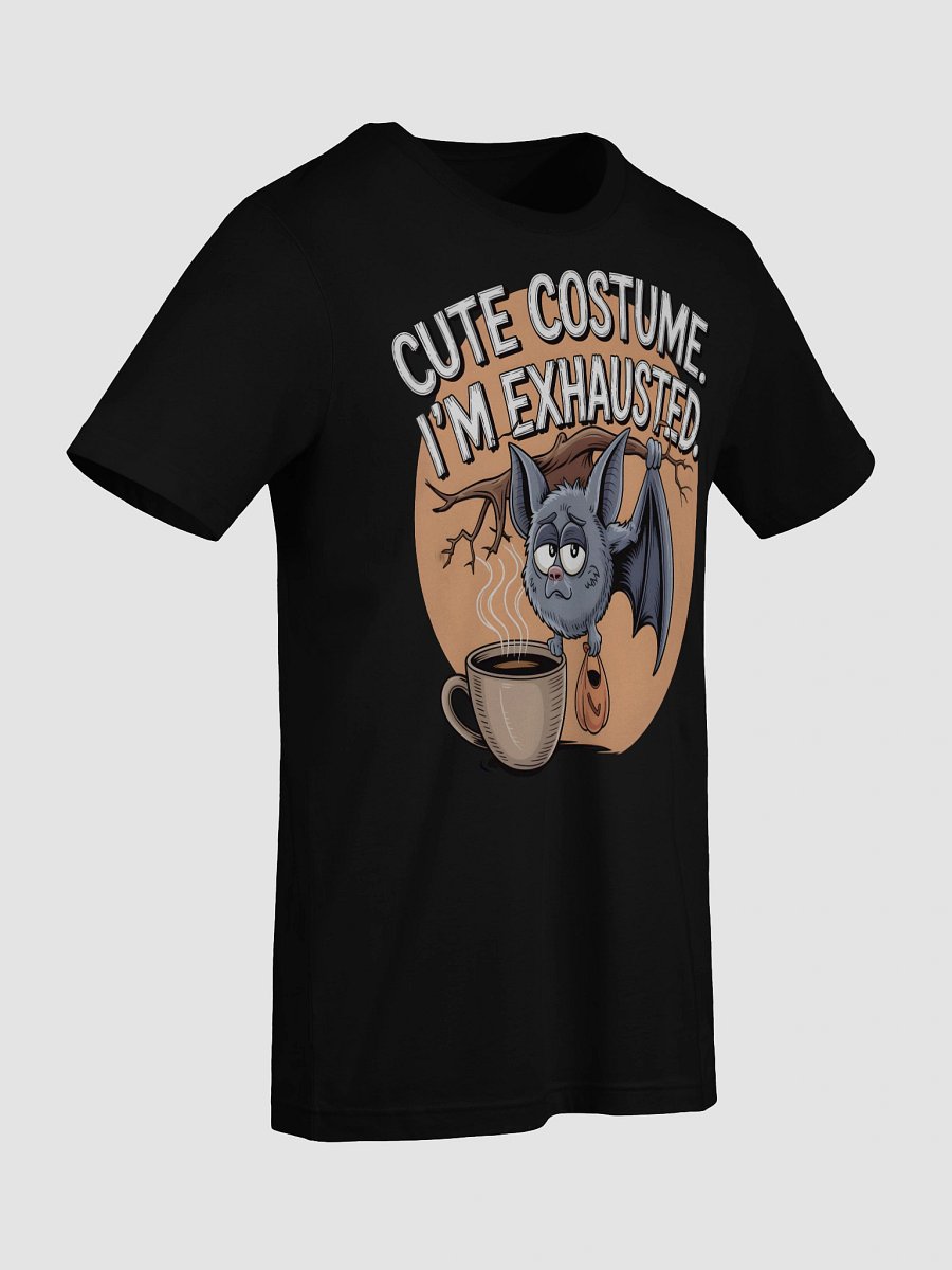 Exhausted Bat Coffee Break T-Shirt product image (97)