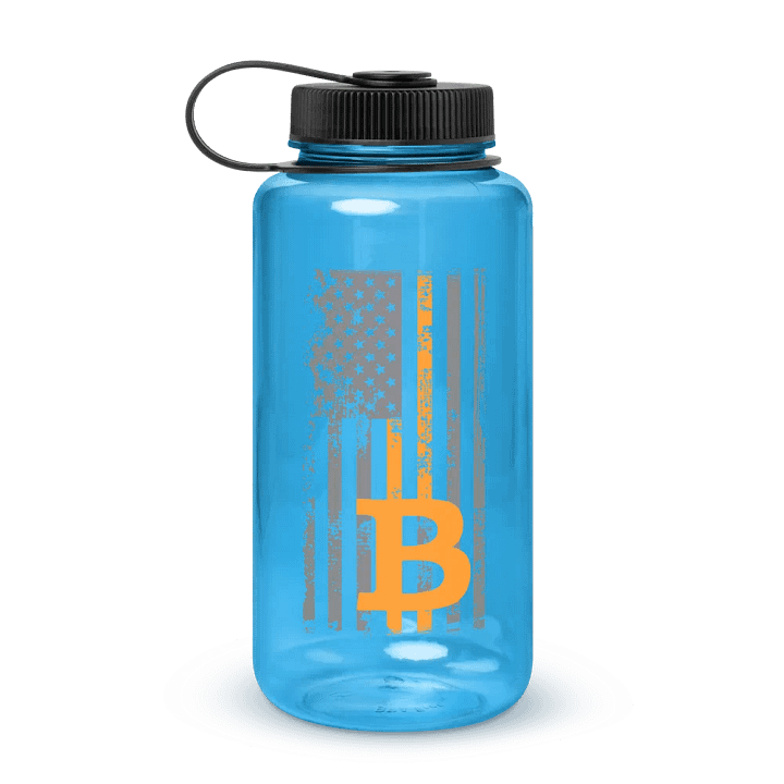 Bitcoin Logo Wide Mouth Water Bottle product image (3)