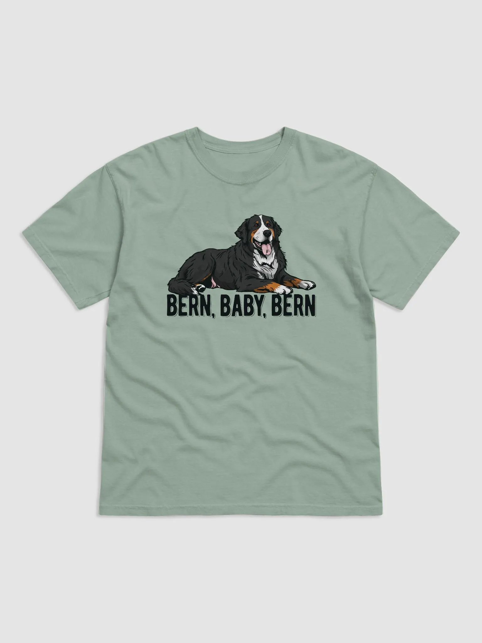 Bern, Baby, Bern T-Shirt of a Bernese Mountain Dog | Funny T-Shirt for Berner Paw-rents product image (4)