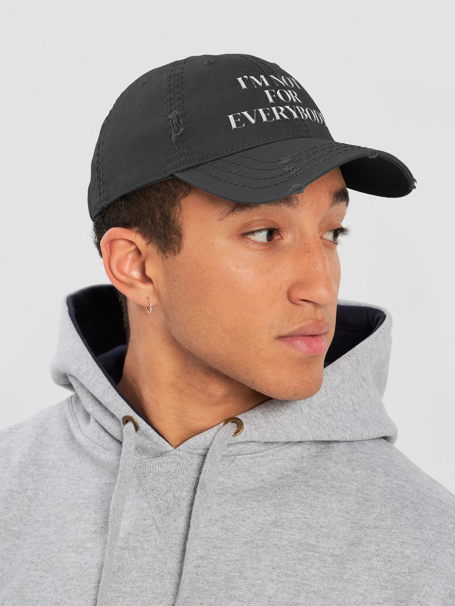 I'm Not For Everybody Distressed Cap product image (19)