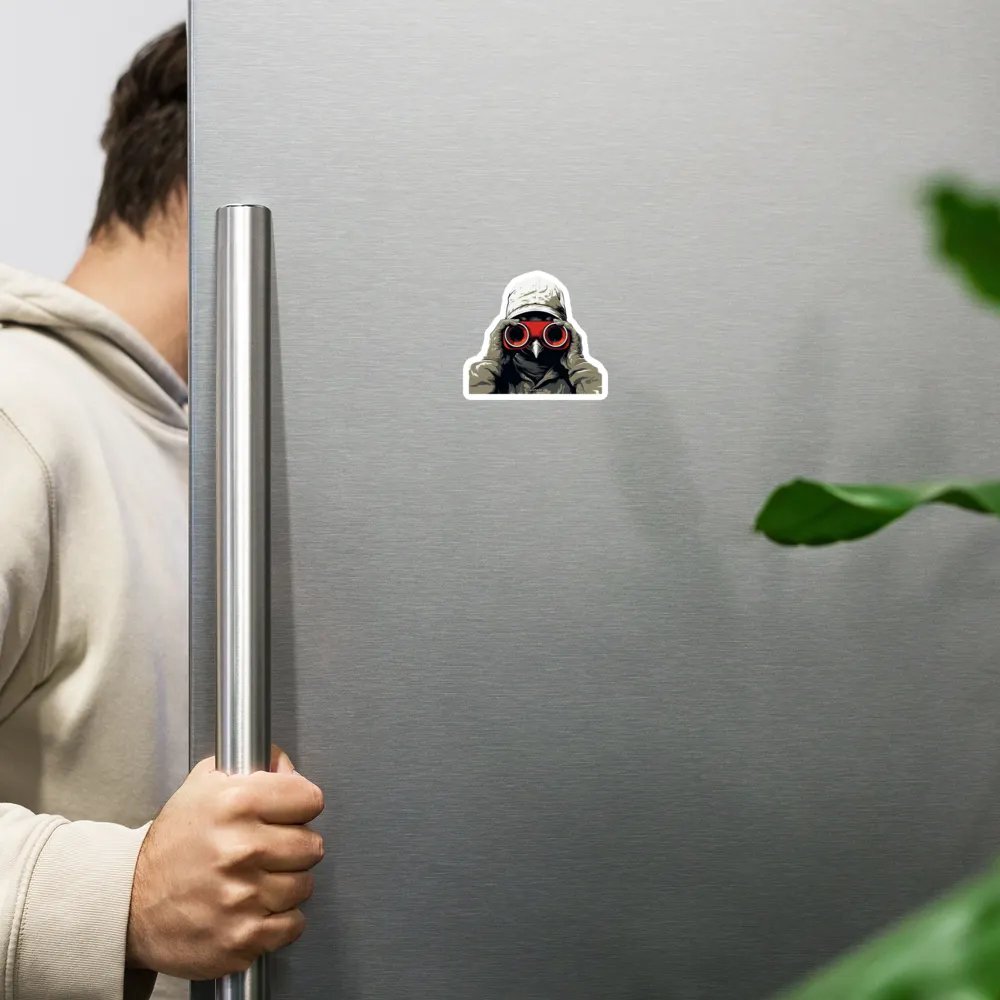 Premium Vinyl Magnet 🔴 Crow Man's Quest product image (6)
