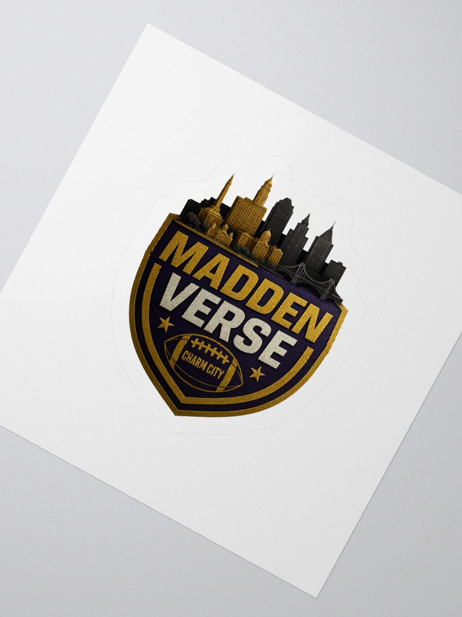 CHARM CITY FOOTBALL MADDEN VERSE STICKER product image (2)