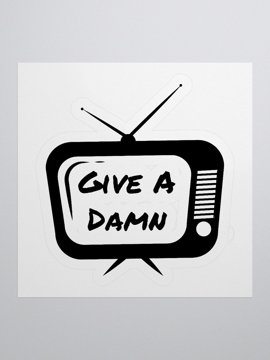 Give A Damn Sticker product image (2)