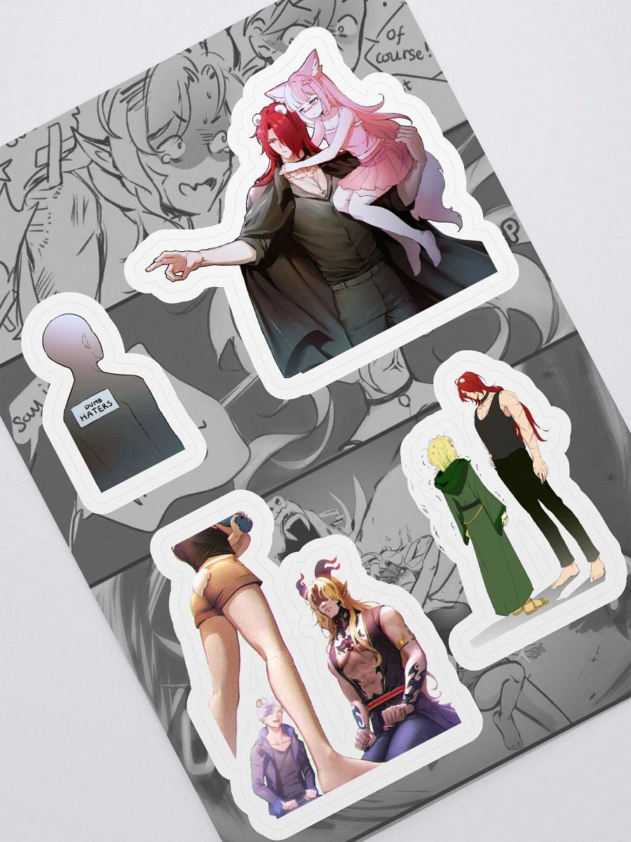 Slice-Of-Hika Stickers 3 product image (1)