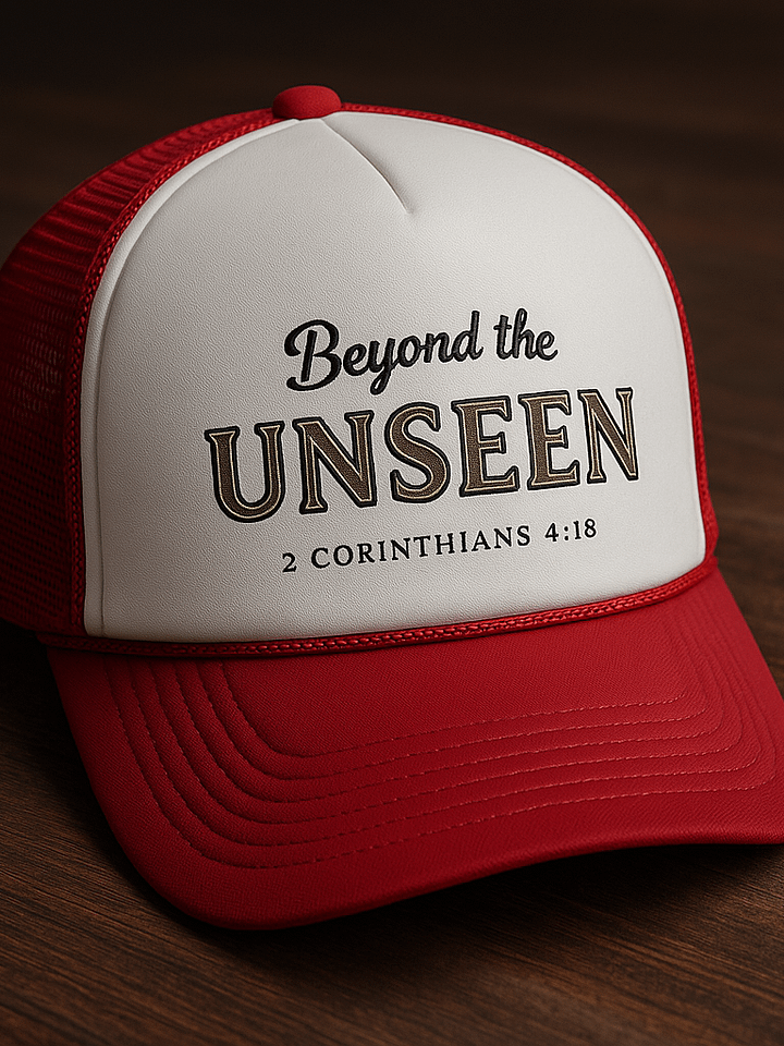 Beyond the Unseen Foam Trucker Hat product image (1)