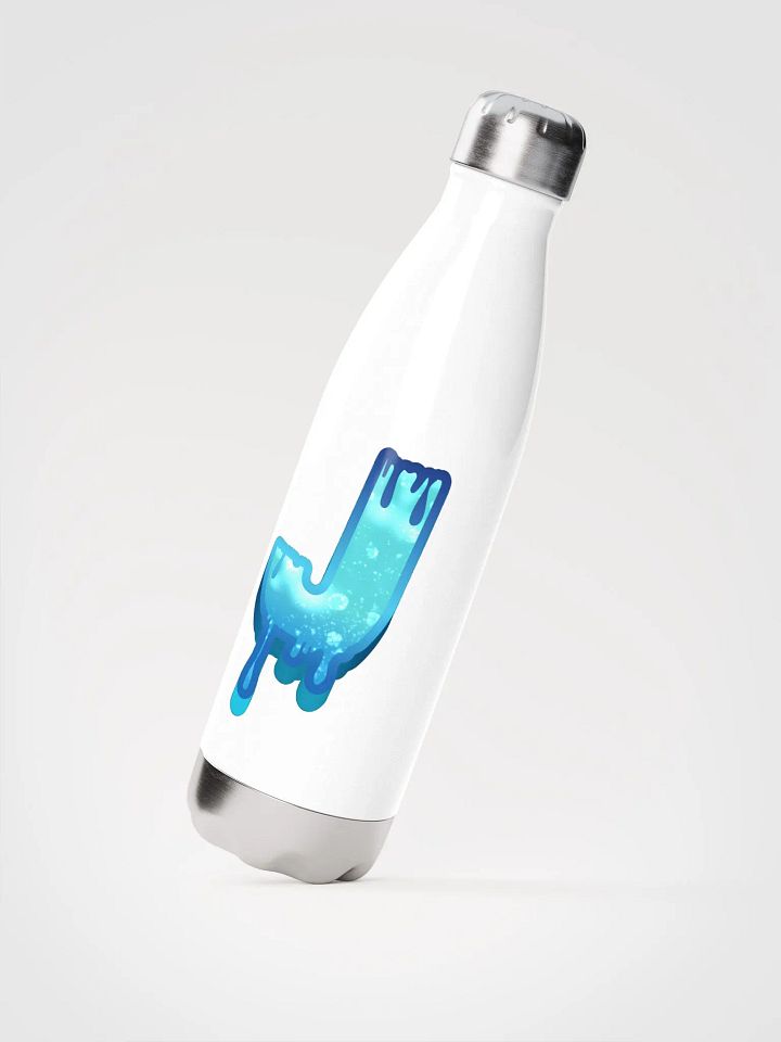 Frosty Blue J Insulated Stainless Steel Water Bottle product image (2)