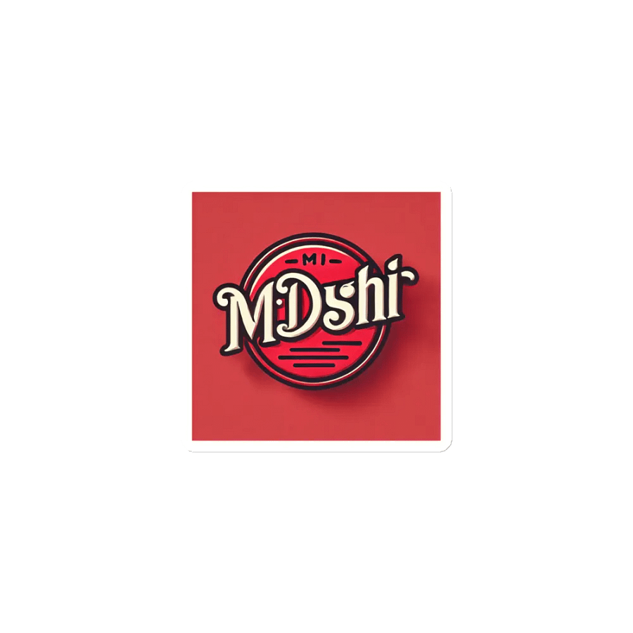 Retro MIDSHI Die-Cut Magnets product image (1)