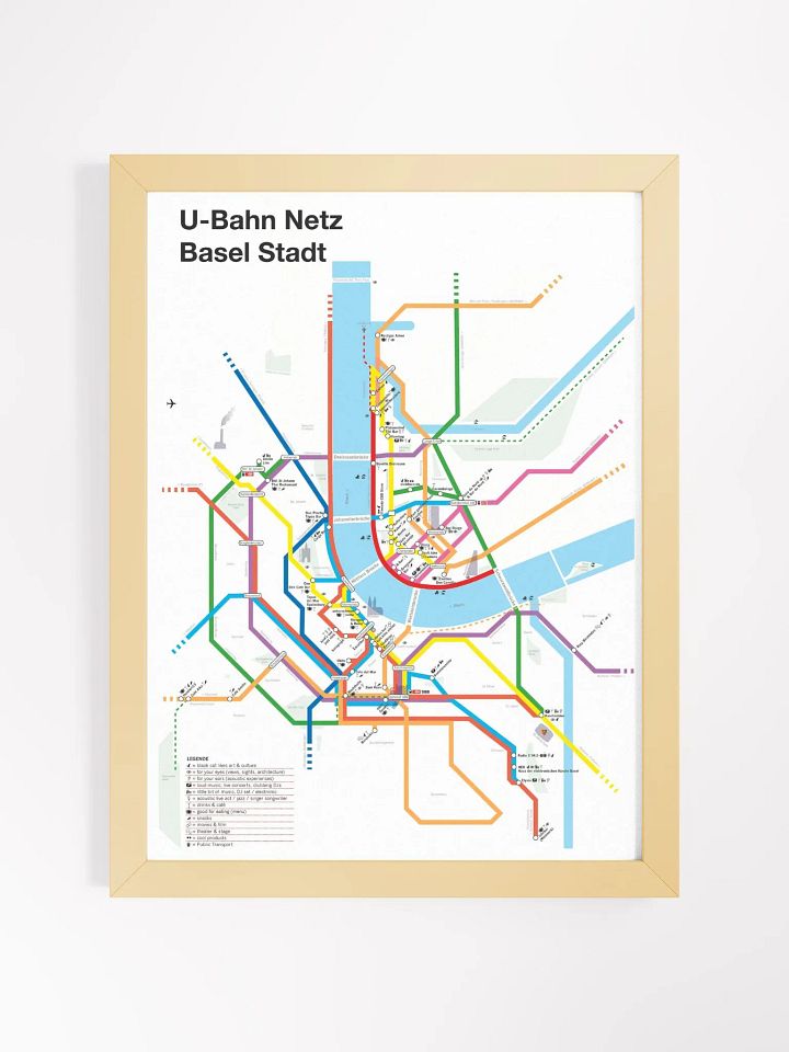 U-BAHN • framed Poster • collectors edition ⭐️⭐️⭐️⭐️⭐️ product image (9)