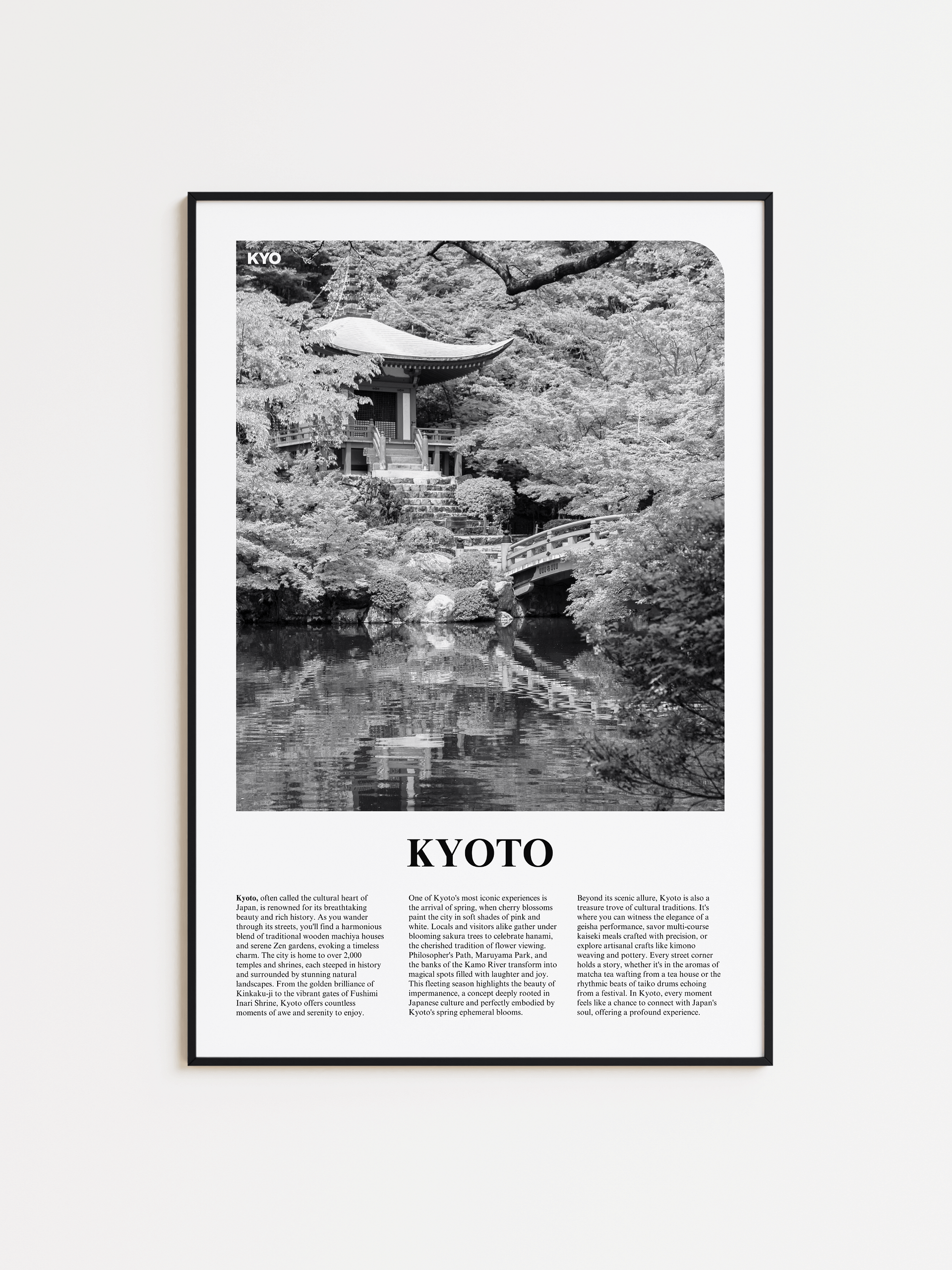 Kyoto 03 Newspaper Poster product image (1)
