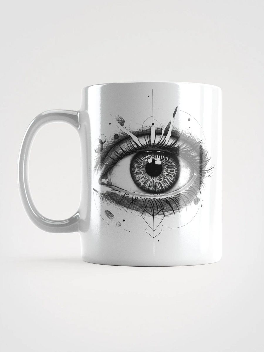 Surreal Eyes White Mug product image (16)