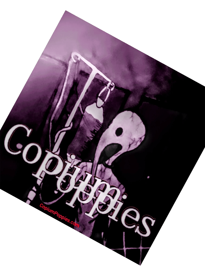Copium Poppies - Dmitry's Curse Sticker (Purple Variant) product image (2)