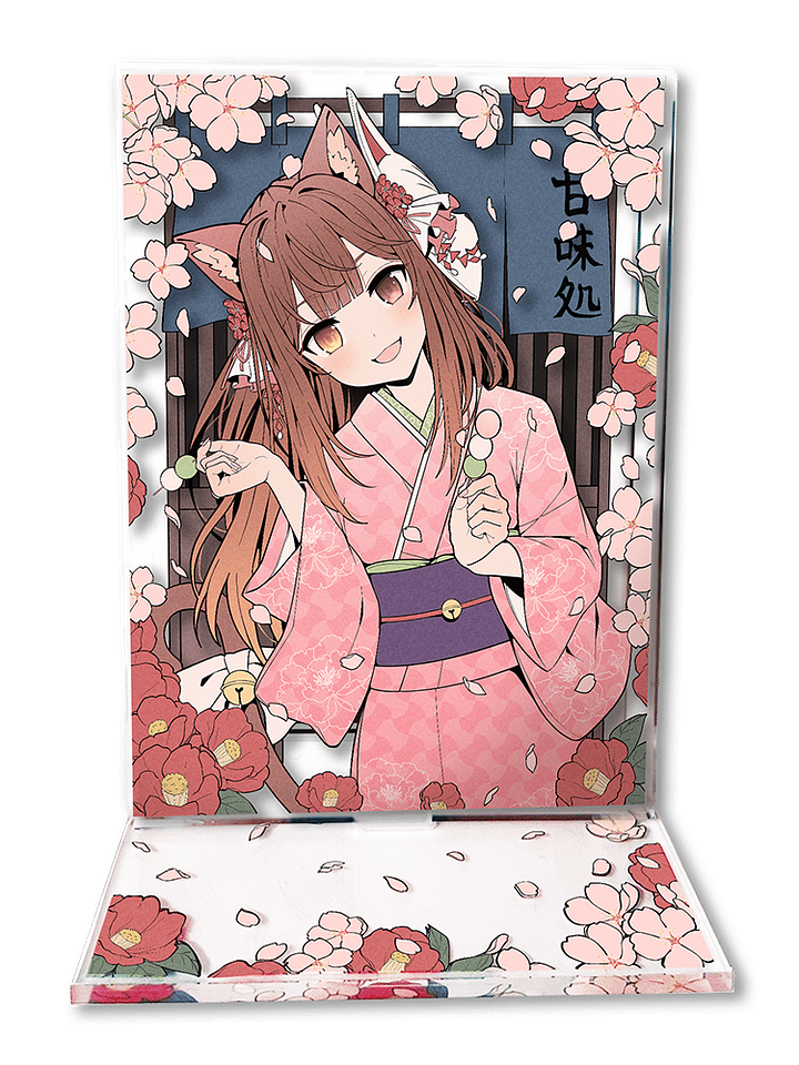 3D Arylic Standee | Dango Delights & New Year Blessings product image (1)