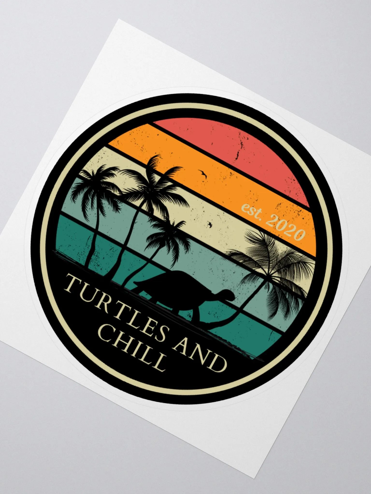 T&C sunset Sticker product image (5)