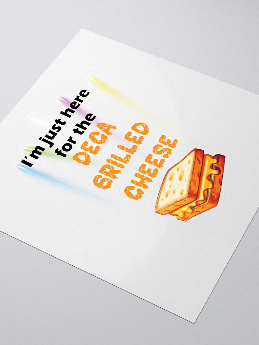 DECA Grilled Cheese Sticker product image (3)