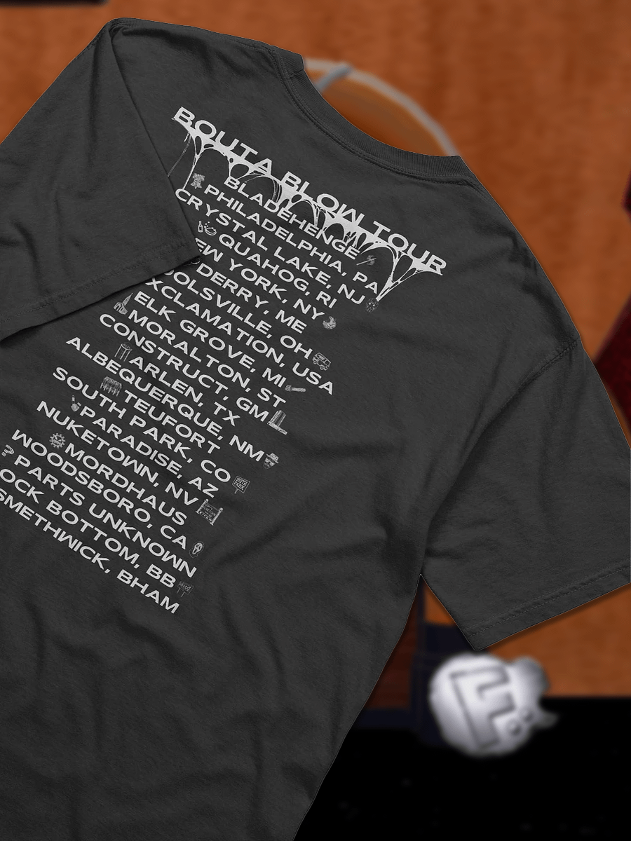 BoomHour Tour Shirt - Black product image (4)
