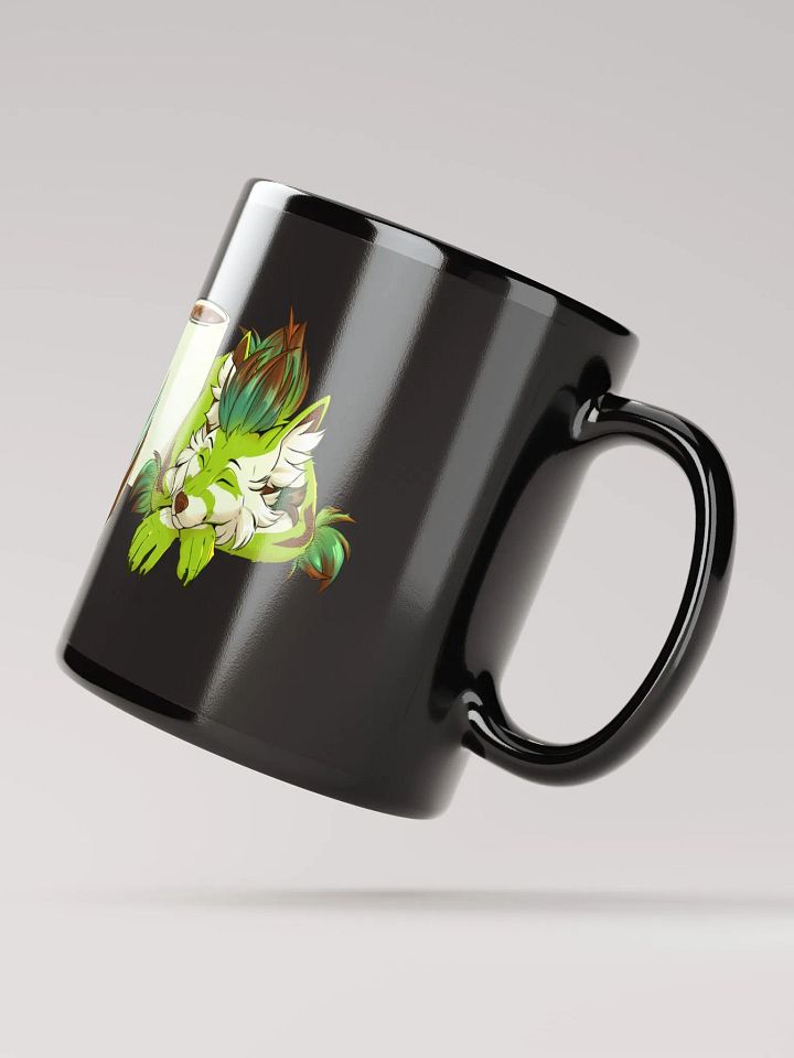 11oz Coffee Avocado Emblem Mug - Black product image (2)