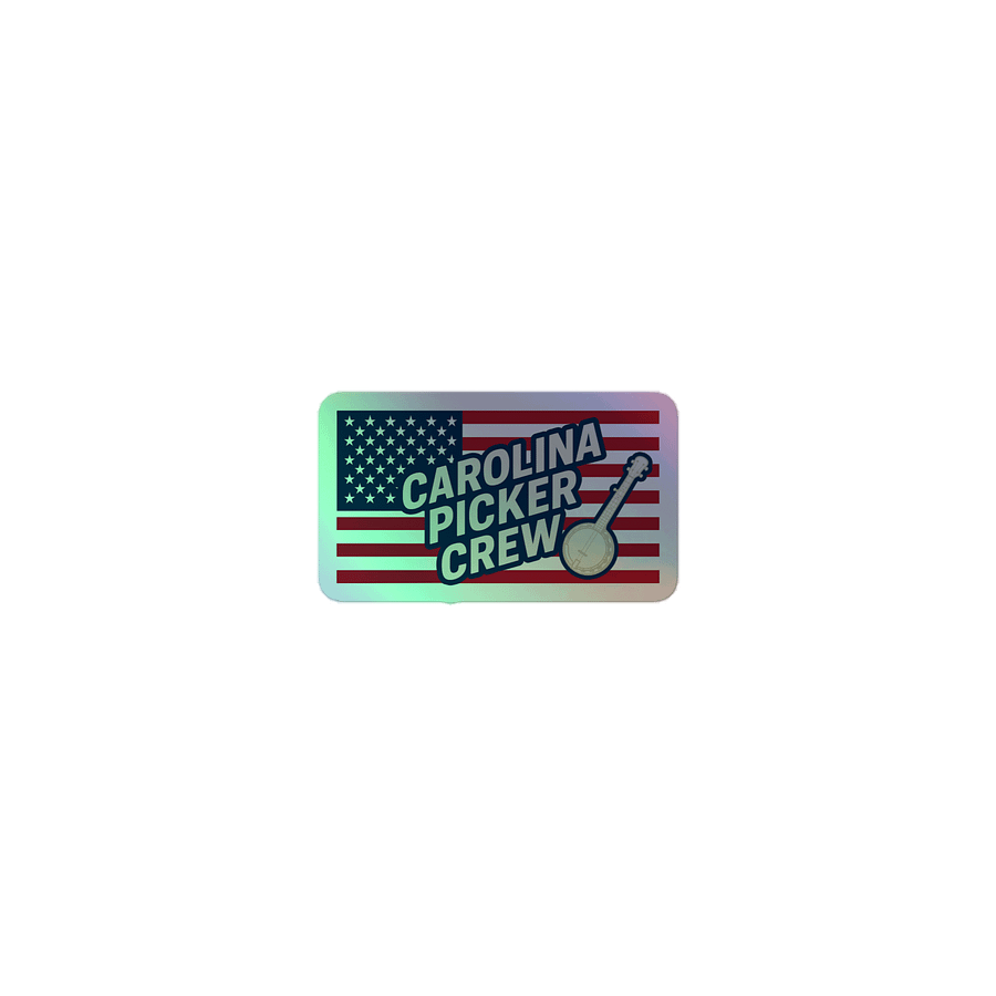 Carolina Picker Crew Sticker Holographic product image (1)