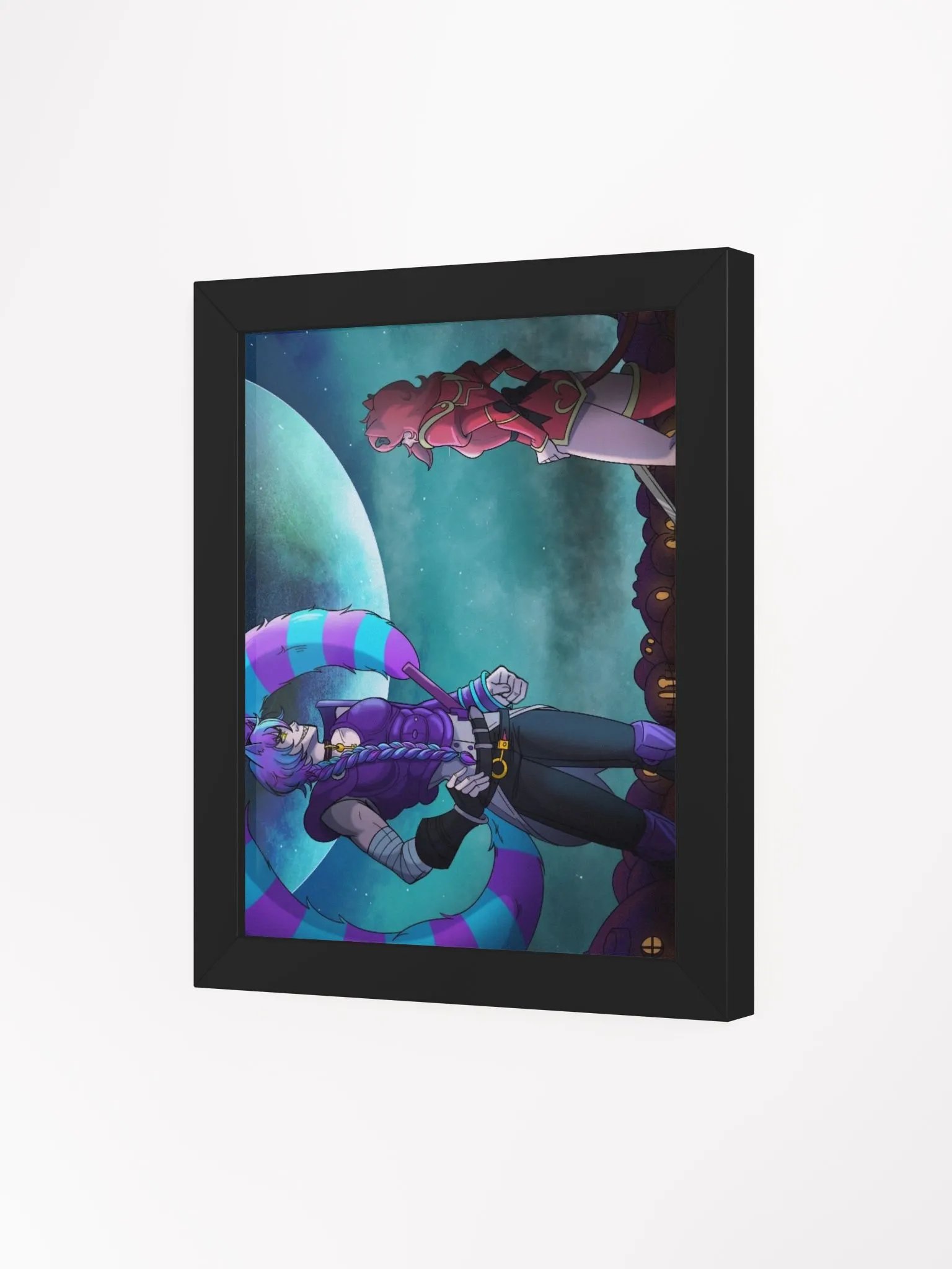 Xeshire and Erza Dragoon Framed Poster product image (3)