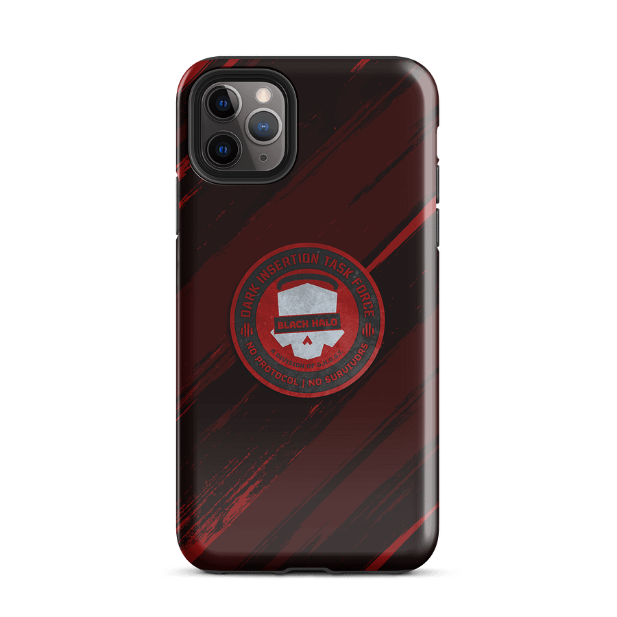 Black Halo Tough iPhone Case product image (2)