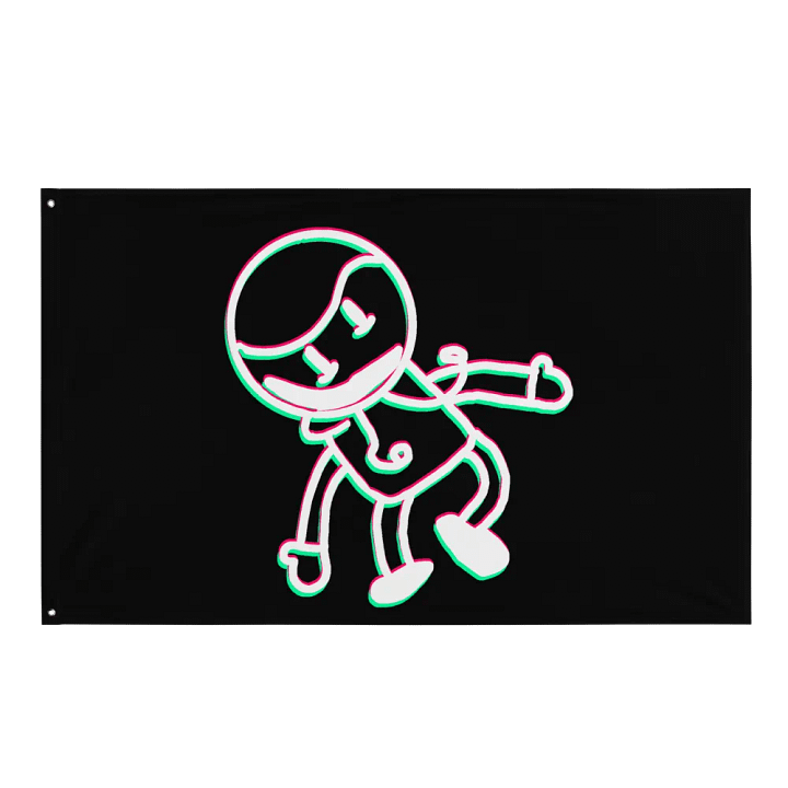 Glitchy Eddito Flag product image (1)