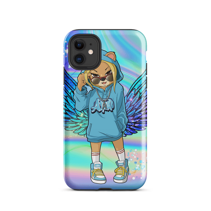 [Acqua Bear Wings]Tough iPhone Case product image (1)