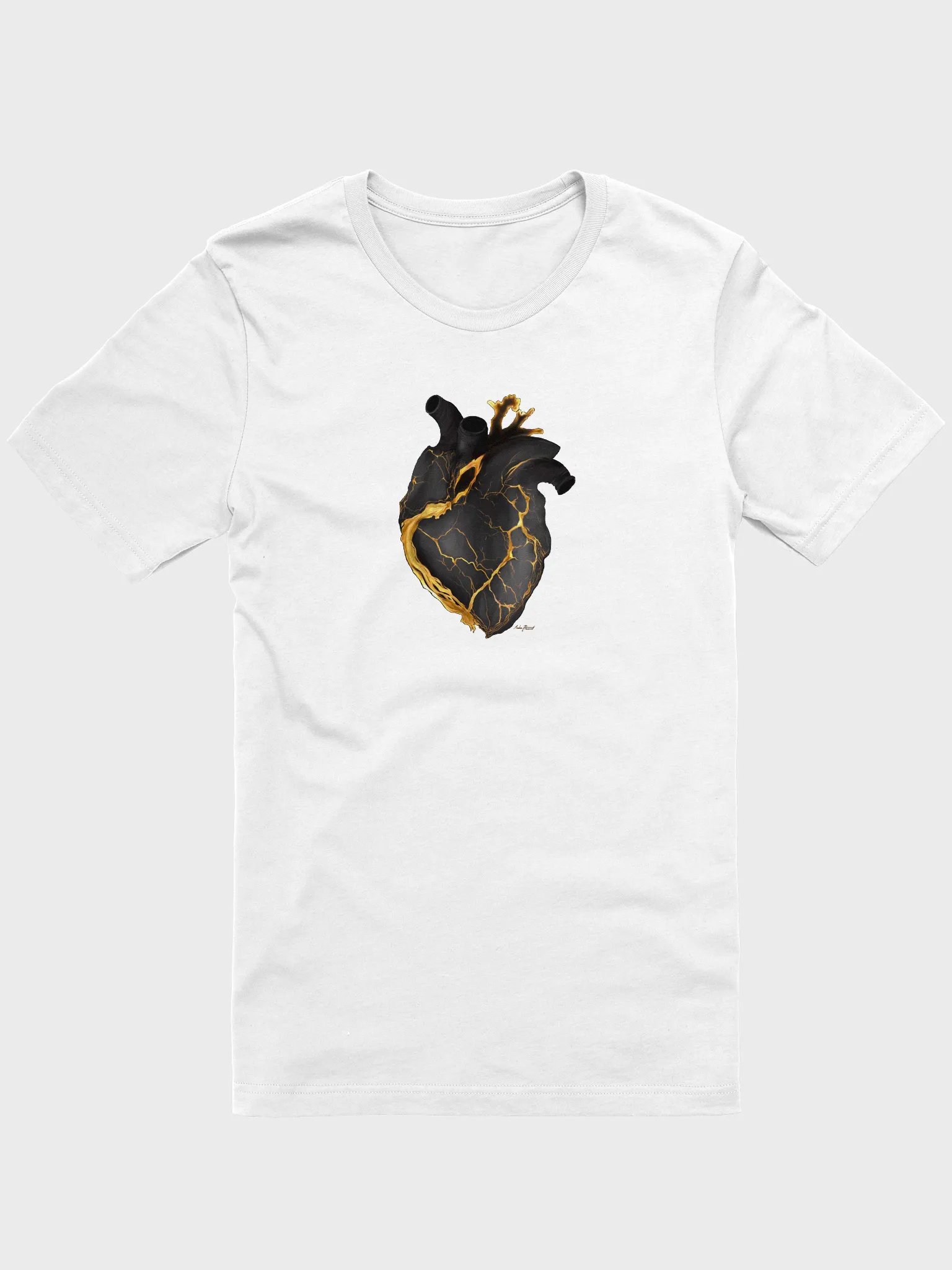 Minimalist Heal t shirt (white) product image (1)