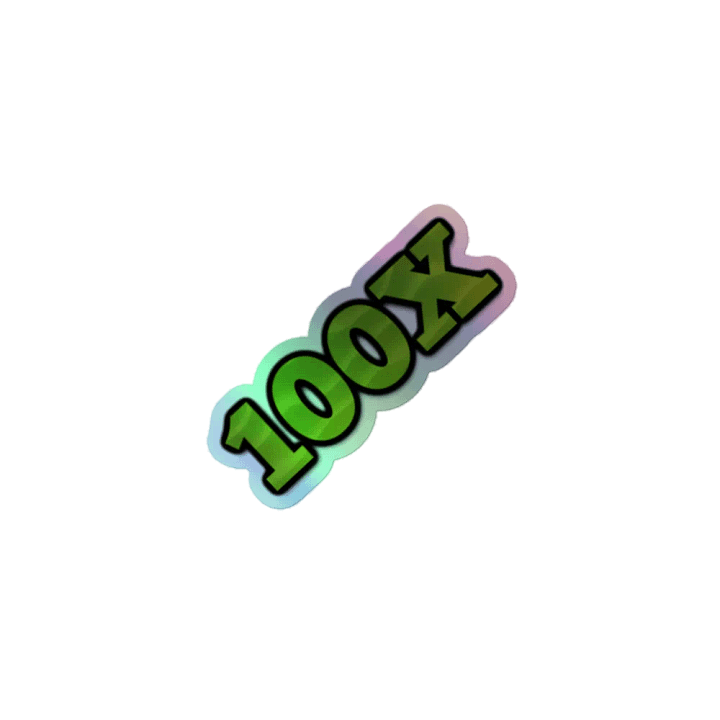 100X HOLO STICKER product image (1)