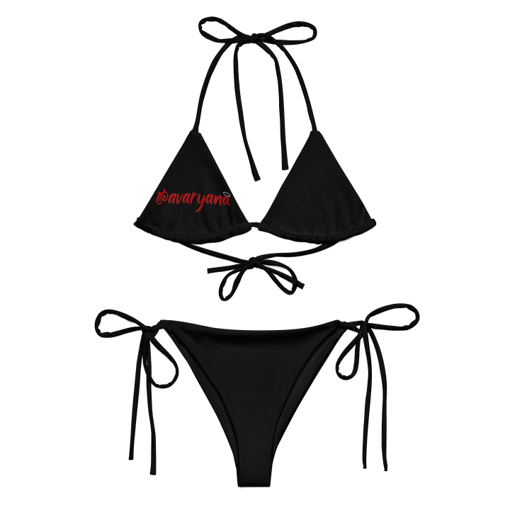Black Babe Bikini Photo Set Avaryana Rose