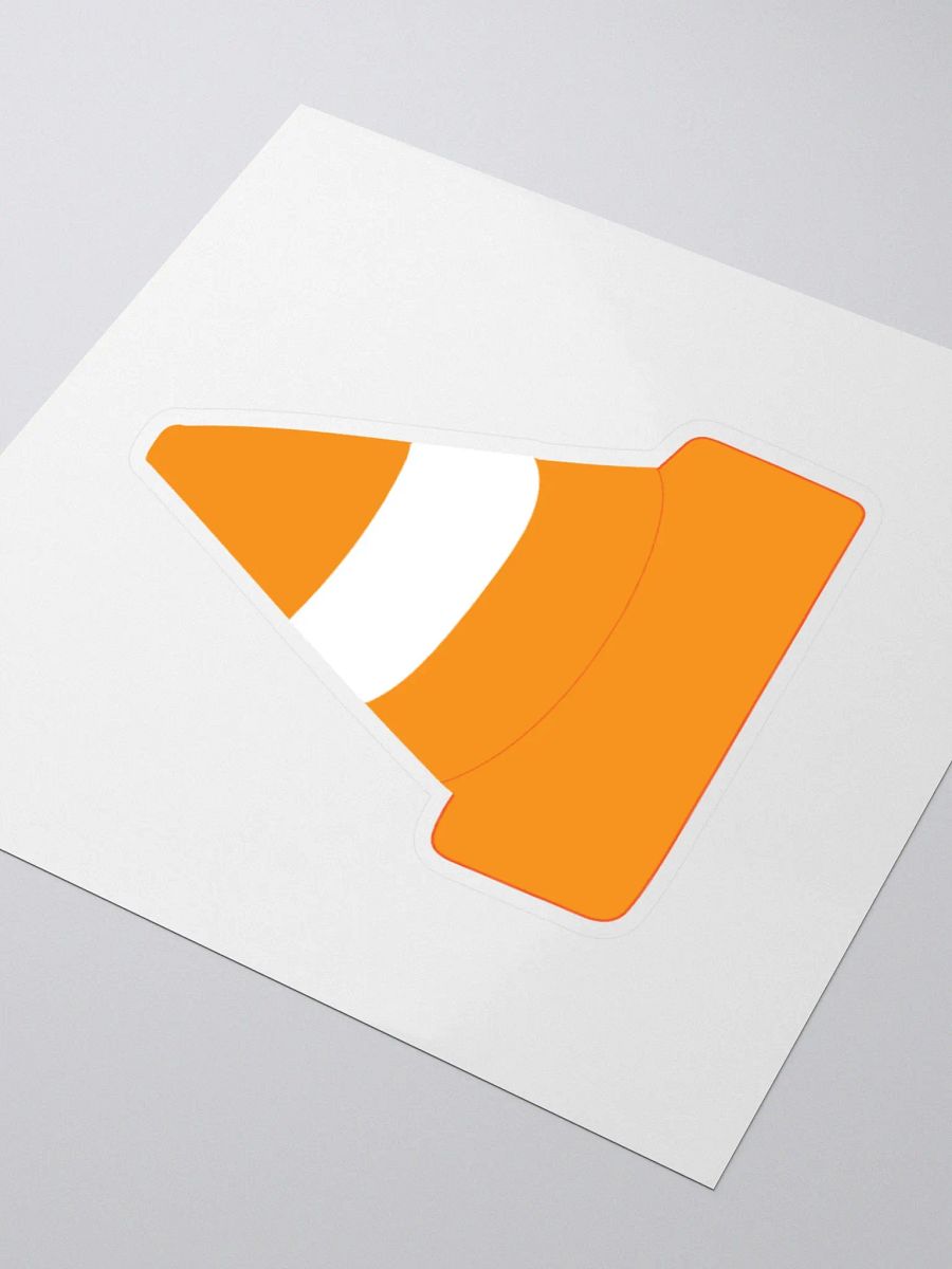 Traffic Cone Sticker product image (3)