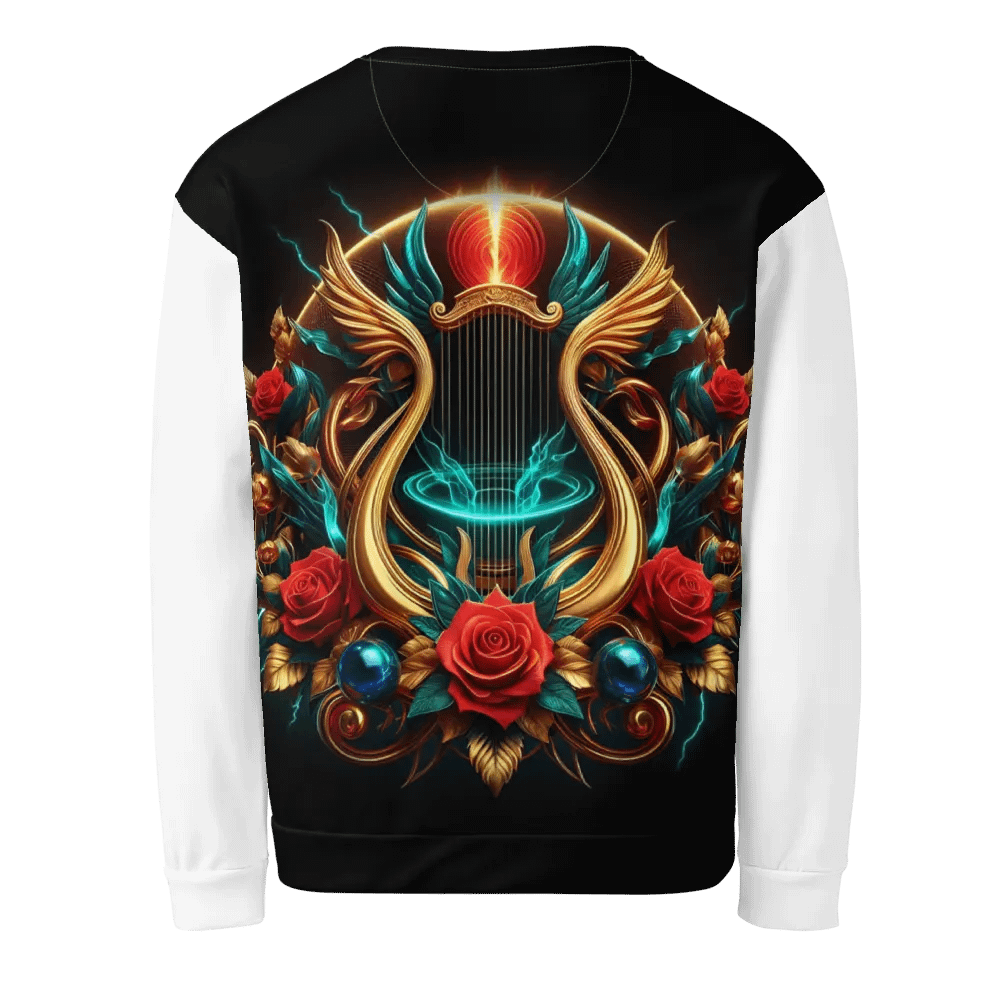 Mystical Golden Harp - Unisex Sweatshirt #20 product image (3)