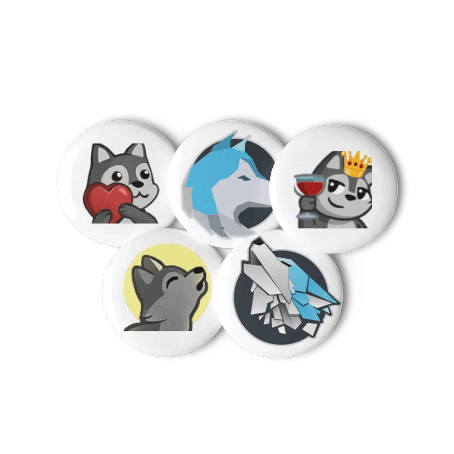 Arctic Wolves pins product image (11)
